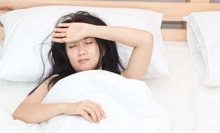 kaip miegoti gerai gripas