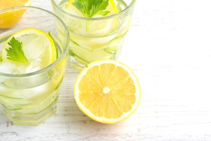 gerti citrinų vandenį