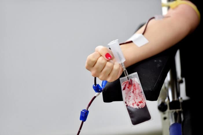 kas negali būti kraujo donoras