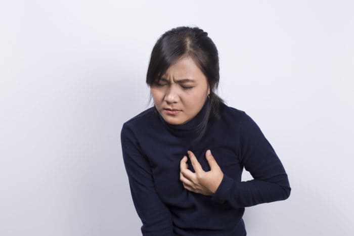 krūtinės skausmas, būdingas širdies ligoms