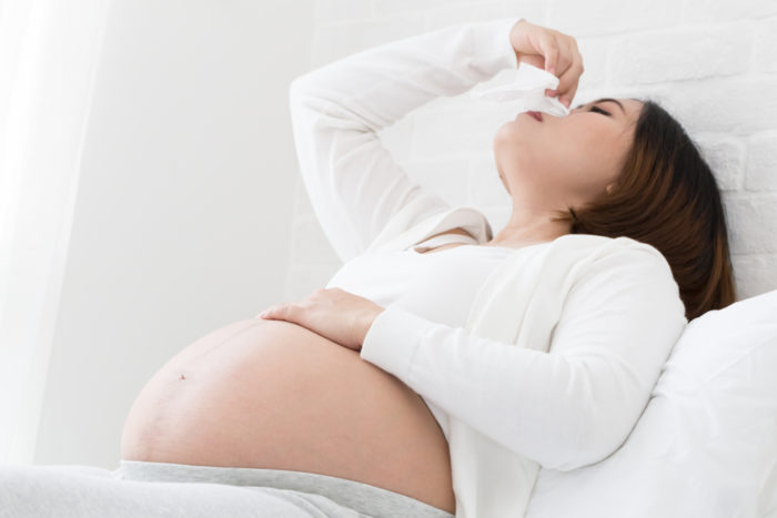 sinusitas nėščioms moterims