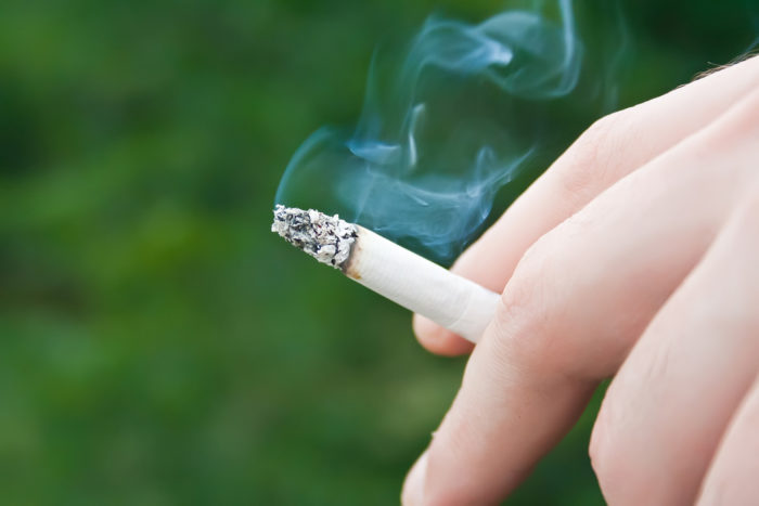 rūkymas sukelia kepenų vėžį