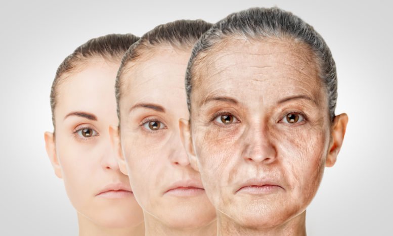 odos senėjimo požymiai